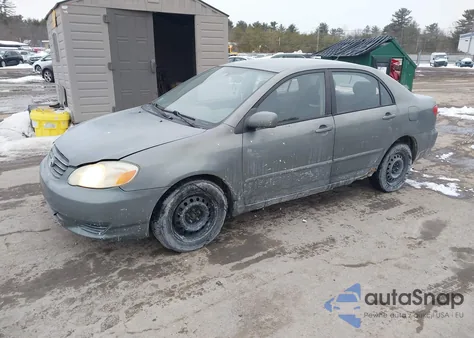 2004 Toyota Corolla Le z USA, uszkodzony, nr VIN 1NXBR32E54Z190994
